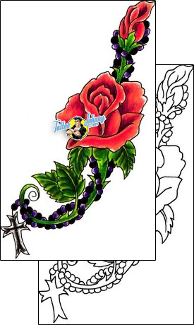 Rose Tattoo plant-life-rose-tattoos-jennifer-james-jjf-01551