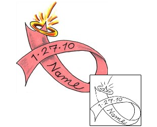 Breast Cancer Tattoo Patronage tattoo | JJF-01583