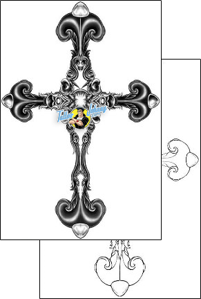 Cross Tattoo religious-and-spiritual-cross-tattoos-jake-bussie-jkf-00009