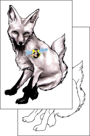 Fox Tattoo jkf-00072