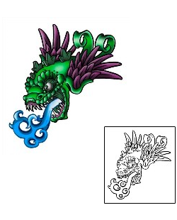 Monster Tattoo Mythology tattoo | JLF-00029