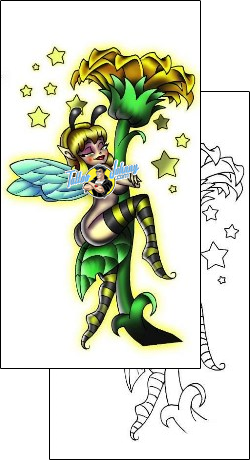 Bee Tattoo fantasy-tattoos-johnny-stiletto-jlf-00080