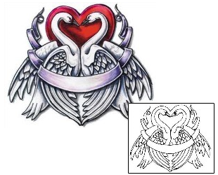 Swan Tattoo Miscellaneous tattoo | JNF-00034