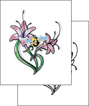 Lily Tattoo plant-life-lily-tattoos-jen-carmean-jnf-00042