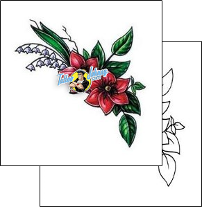Flower Tattoo specific-body-parts-ankle-tattoos-jen-carmean-jnf-00061