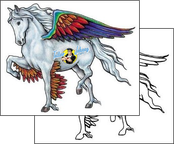 Horse Tattoo animal-horse-tattoos-jen-carmean-jnf-00075
