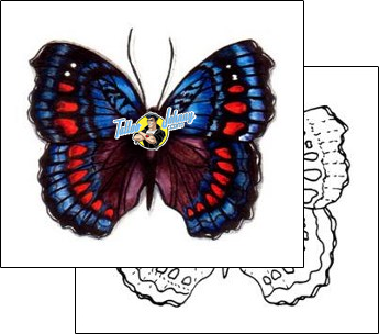 Butterfly Tattoo insects-butterfly-tattoos-jen-carmean-jnf-00110