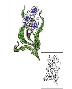 Picture of Plant Life tattoo | JNF-00140