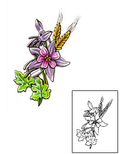 Picture of Plant Life tattoo | JNF-00162