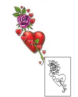 Rose Tattoo Plant Life tattoo | JNF-00189
