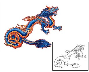 Dragon Tattoo Mythology tattoo | JNF-00214