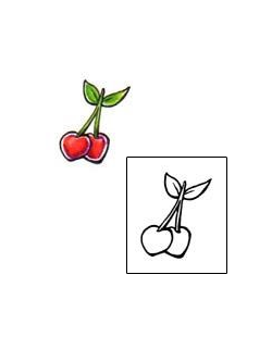 Cherry Tattoo Specific Body Parts tattoo | JNF-00252