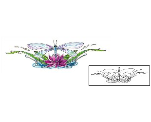 Lotus Tattoo Specific Body Parts tattoo | JNF-00262