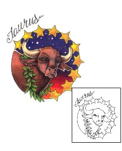 Picture of Zodiac tattoo | JNF-00309