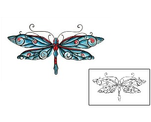 Dragonfly Tattoo For Women tattoo | JNF-00327