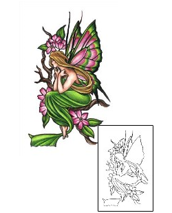 Fantasy Tattoo Arianne Fairy Tattoo
