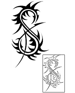 Tribal Tattoo Specific Body Parts tattoo | JOF-00021