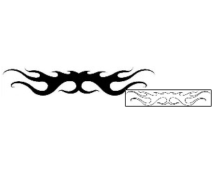 Fire – Flames Tattoo Specific Body Parts tattoo | JOF-00074