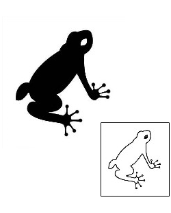 Frog Tattoo Reptiles & Amphibians tattoo | JOF-00120
