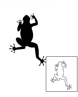 Frog Tattoo Reptiles & Amphibians tattoo | JOF-00121