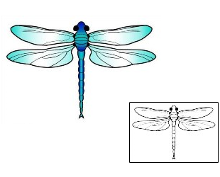 Dragonfly Tattoo For Women tattoo | JOF-00236