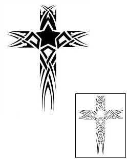 Star Tattoo Religious & Spiritual tattoo | JOF-00245