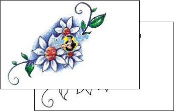 Daisy Tattoo plant-life-daisy-tattoos-judy-parker-jpf-00003