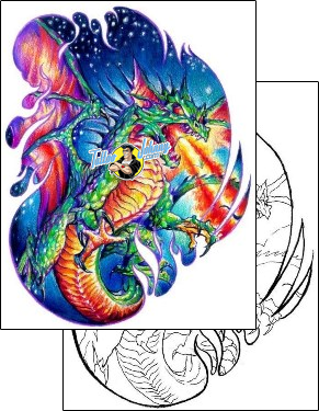 Dragon Tattoo fantasy-dragon-tattoos-judy-parker-jpf-00013