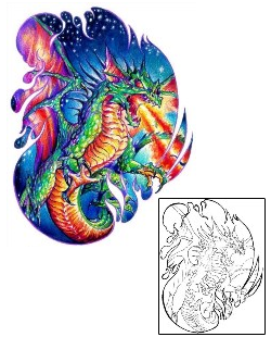 Dragon Tattoo Mythology tattoo | JPF-00013