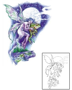 Reptiles & Amphibians Tattoo Wilhelmina Fairy Tattoo