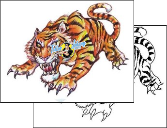 Tiger Tattoo jpf-00053