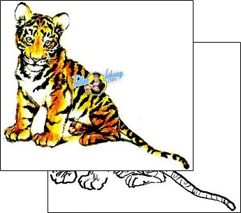 Tiger Tattoo animal-tiger-tattoos-judy-parker-jpf-00063