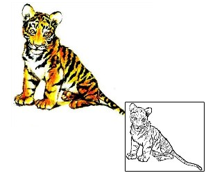 Tiger Tattoo Animal tattoo | JPF-00063