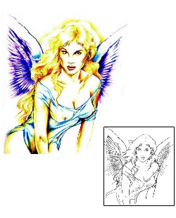 Angel Tattoo Mythology tattoo | JPF-00075