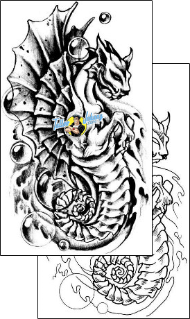 Sea Creature Tattoo jpf-00084