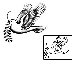 Dove Tattoo Animal tattoo | JPF-00092