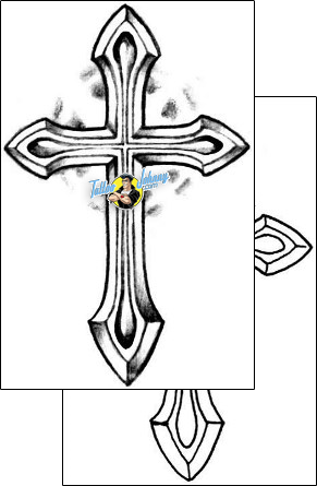 Cross Tattoo religious-and-spiritual-cross-tattoos-judy-parker-jpf-00118