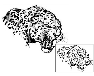 Leopard Tattoo JPF-00145