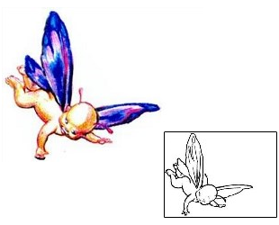 Picture of Angelica Baby Fairy Tattoo