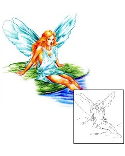Picture of Justine Fairy Tattoo