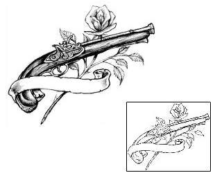 Rose Tattoo Miscellaneous tattoo | JPF-00221