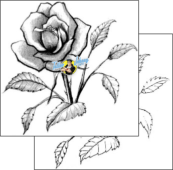 Flower Tattoo plant-life-flowers-tattoos-judy-parker-jpf-00272