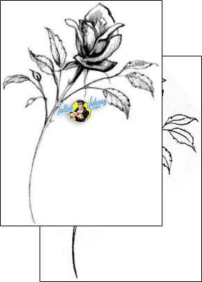 Flower Tattoo plant-life-flowers-tattoos-judy-parker-jpf-00286