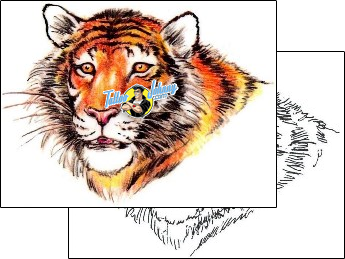 Tiger Tattoo jpf-00302