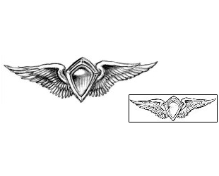 Wings Tattoo For Women tattoo | JPF-00314