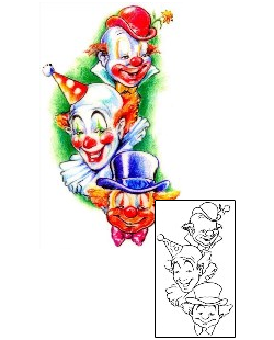 Clown Tattoo Tattoo Styles tattoo | JPF-00330