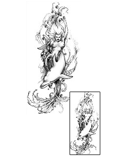 Mermaid Tattoo Mythology tattoo | JPF-00359