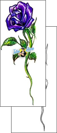 Flower Tattoo plant-life-flowers-tattoos-judy-parker-jpf-00425