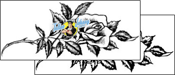 Flower Tattoo plant-life-flowers-tattoos-judy-parker-jpf-00437