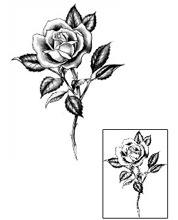 Flower Tattoo Plant Life tattoo | JPF-00438